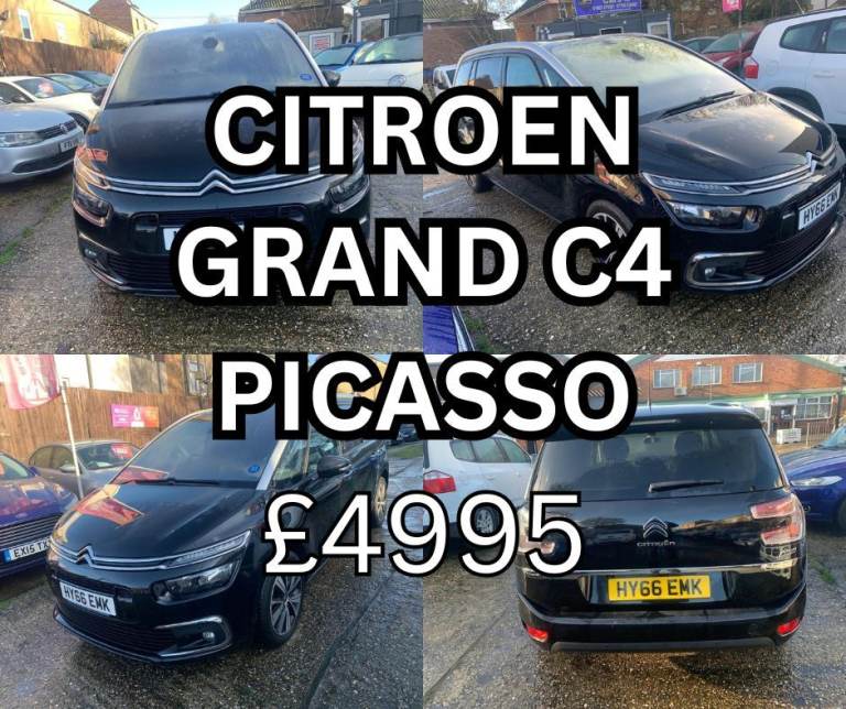 CITROEN GRAND C4 PICASSO - AUTO DIESEL, MOT, FSH, 7 SEATS £4995