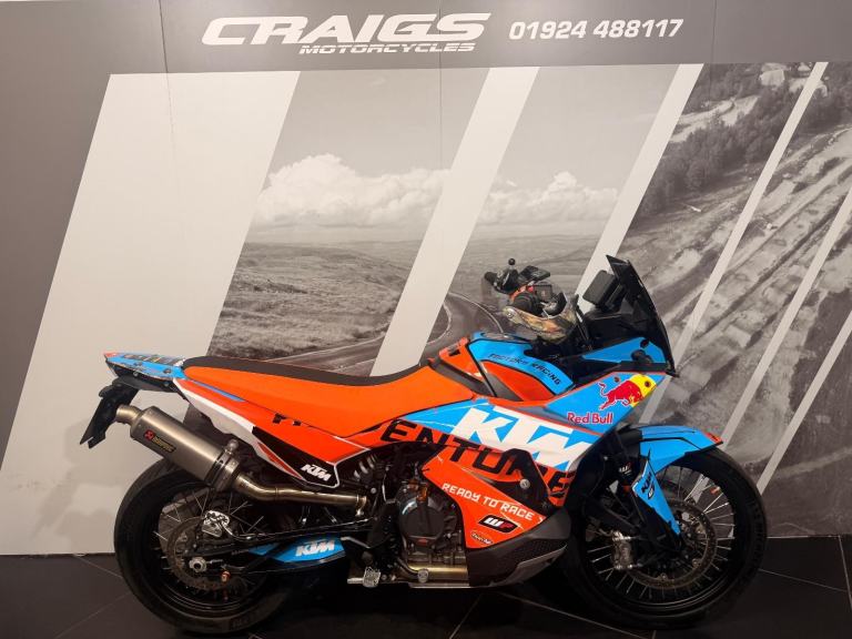 KTM 890 ADVENTURE 2023 BIKE WITH LOTS OF EXTRAS AT CRAIGS MOTORCYCLES 