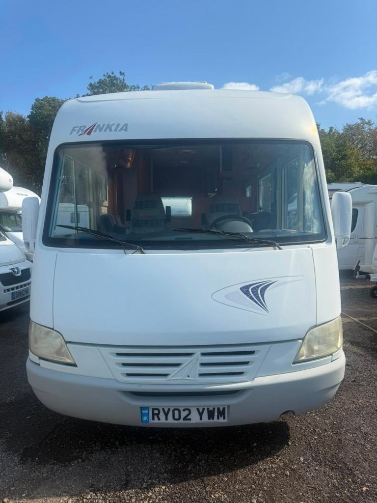 Left Hand Drive Frankia Holiday Class A Class Coachbuilt Motorhome 2002 [8GM]