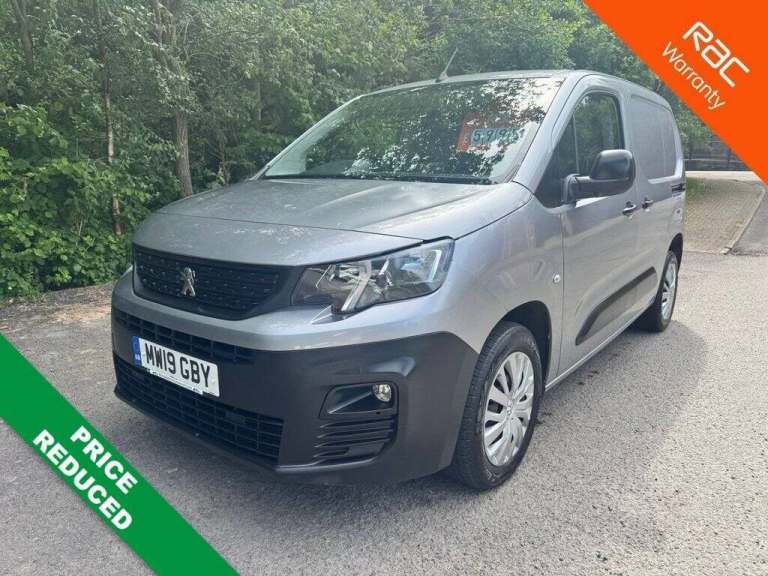 2019 Peugeot Partner 1.6 BlueHDi 1000 Professional Standard Panel Van 5dr Diesel Manual SWB Euro ...