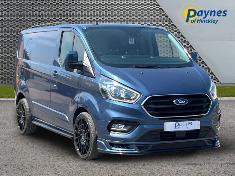 2023 Ford Transit Custom Limited RS Edt 300 L1 H1 2.0L 130PS 6 Spd Chrome Blue