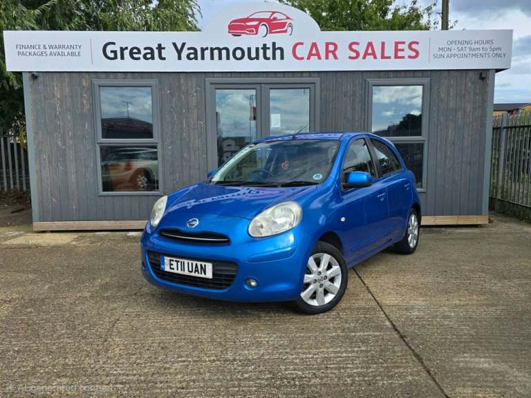 2011 Nissan Micra 1.2 DiG-S Acenta 5dr CVT HATCHBACK Petrol Automatic