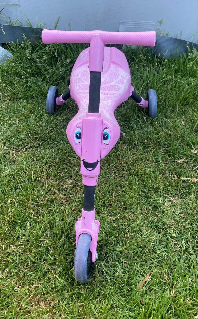 Scuttlebug Butterfly Ride On  Pink & Purple