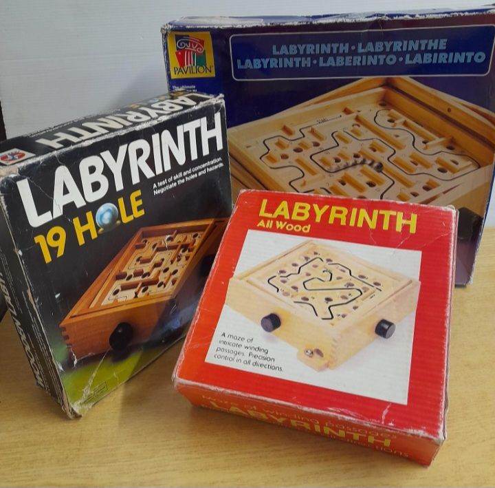 LABYRINTH BOARD GAMES -  JOB LOT