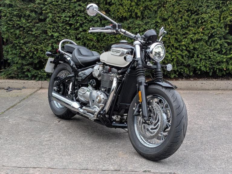 TRIUMPH BONNEVILLE SPEEDMASTER 1200 - 2023 23 - LOW MILES - CRUISER
