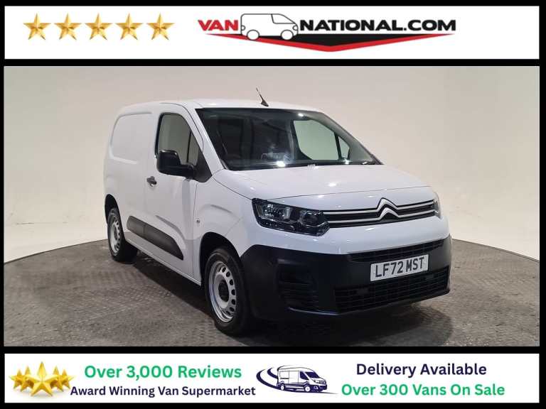 2023 Citroen Berlingo 1.5 BLUEHDI 1000 ENTERPRISE 100 BHP SWB Panel Van Diesel Manual