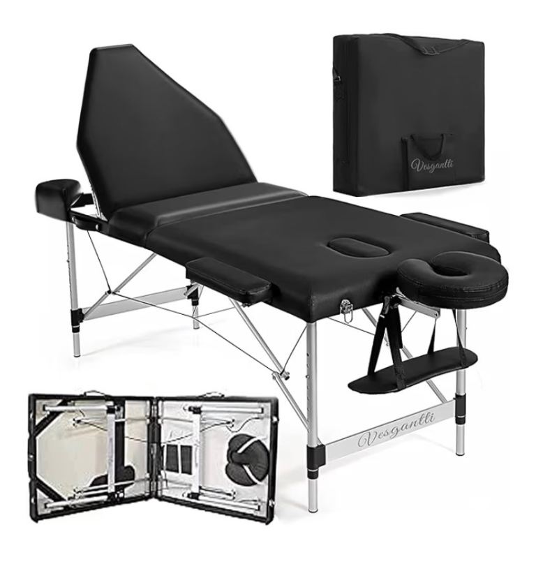 Portable massage bed table 