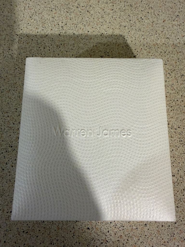 Silver necklace and earrings set from Warren James (new)