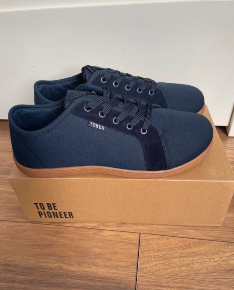 TOBER Canvas Navy Men's Shoes Size 11 – Brand New