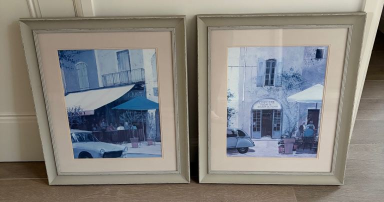 2 x framed Wall pictures by The Gallery Art Studio