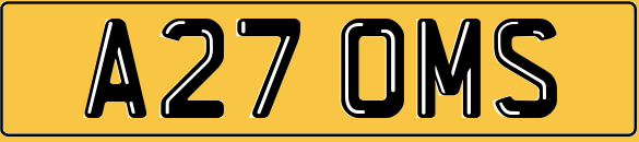 TOMS Cherished Registration Number Plate TOM Tommy THOMAS Tommie TOMAS - DVLA Transfer Fee Paid