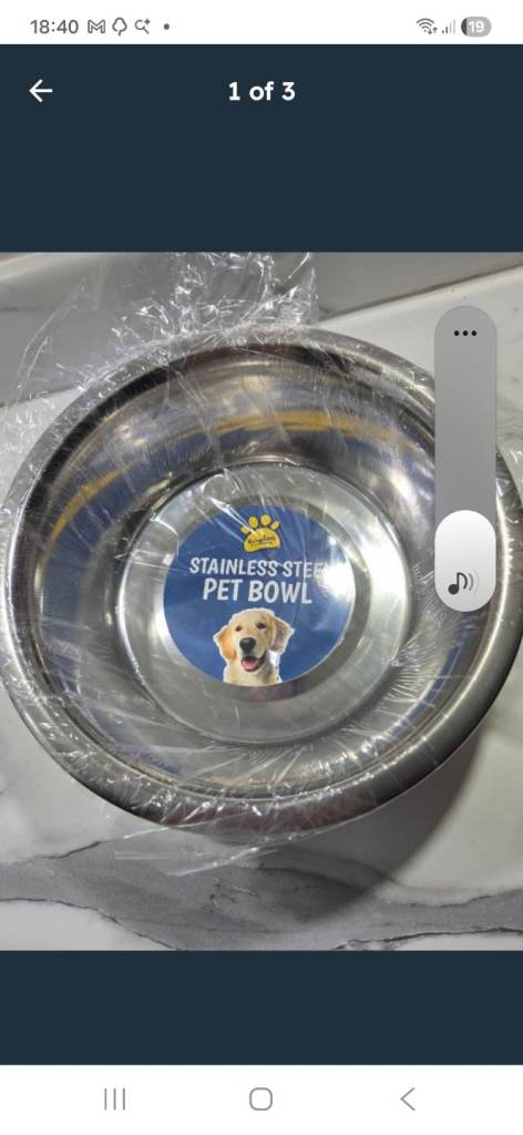 Stainless Steel Dog Bowls x 23