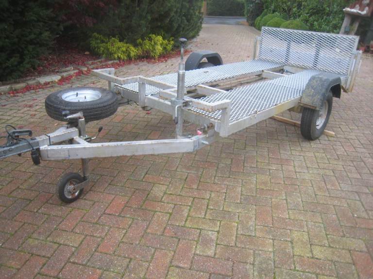 8x4 tilt bed trailer,Jockey wheel,Spare wheel,Light board.