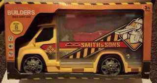 New Builders Truck Toy - Yellow and Red