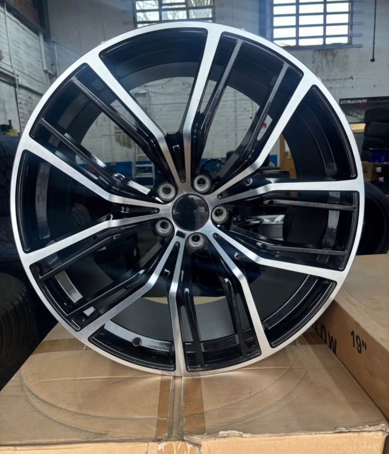 EX DEMO 21” 5x112 STAGGERED ALLOY WHEELS FIT BMW X3 X5 X6 MERCEDES GLE GLC GLS SKODA AUDI SEAT ETC