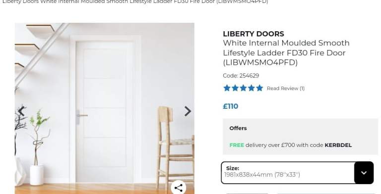 image for Fire door internal 