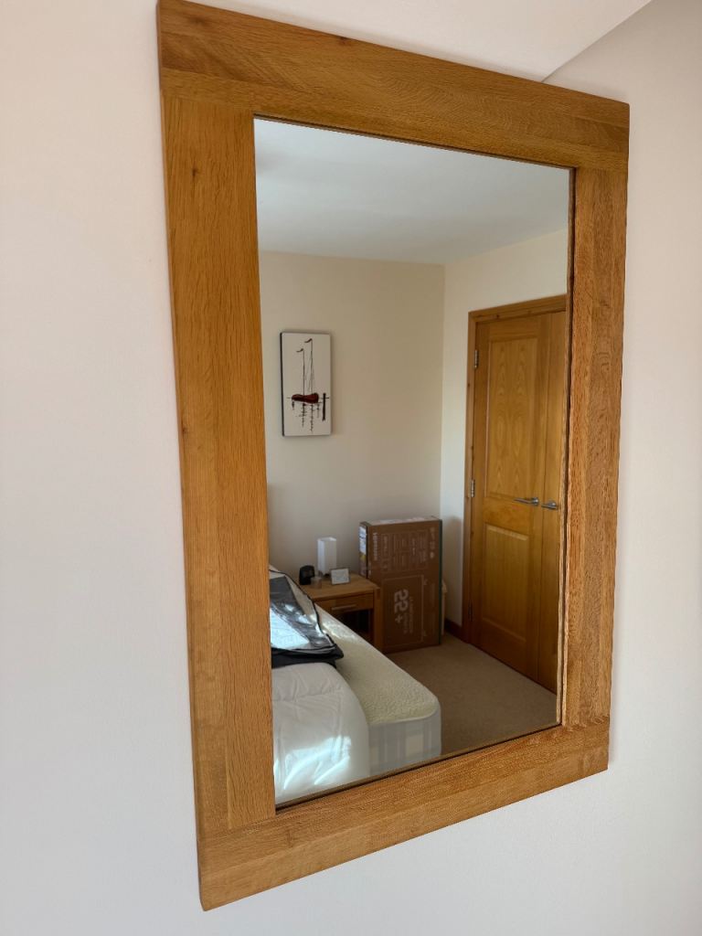 Oak Mirror