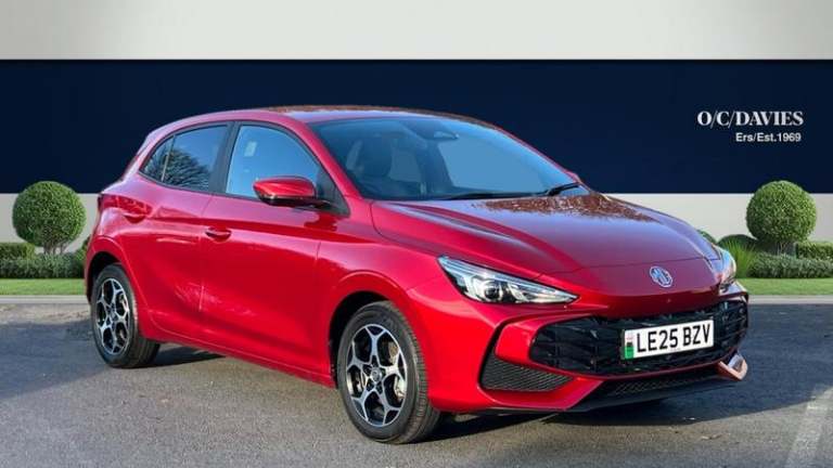 2025 MG MG3 1.5 Hybrid Trophy 5dr Auto HATCHBACK PETROL/ELECTRIC Automatic