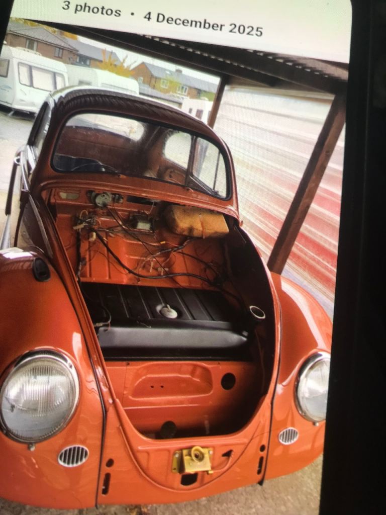 1963 vw beetle project