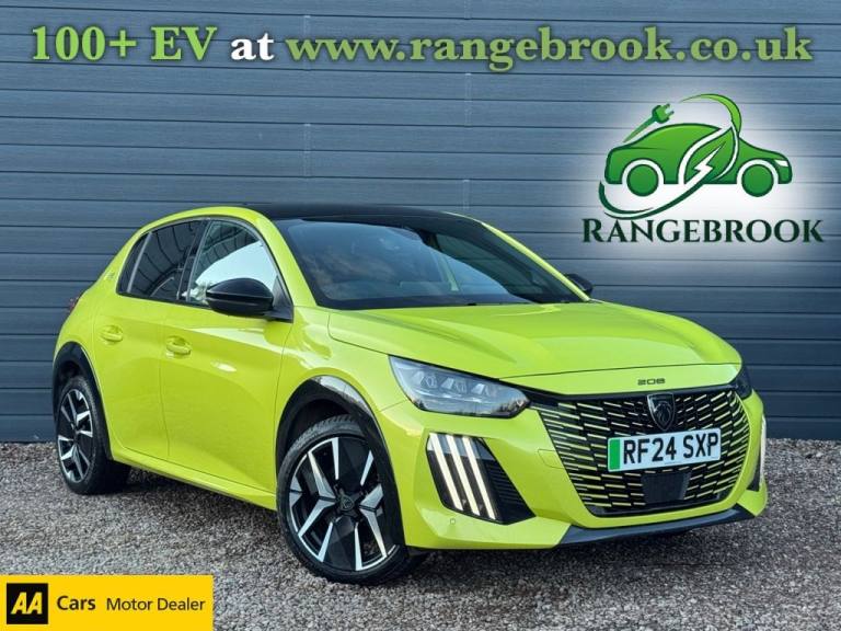 2024 24 PEUGEOT E-208 50KWH GT HATCHBACK 5DR ELECTRIC AUTO (7.4KW CHARGER) 