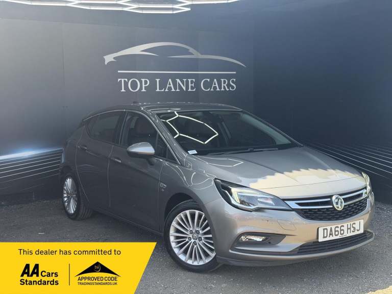 2016 Vauxhall Astra 1.4T 16V 150 Elite Nav 5dr HATCHBACK PETROL Manual