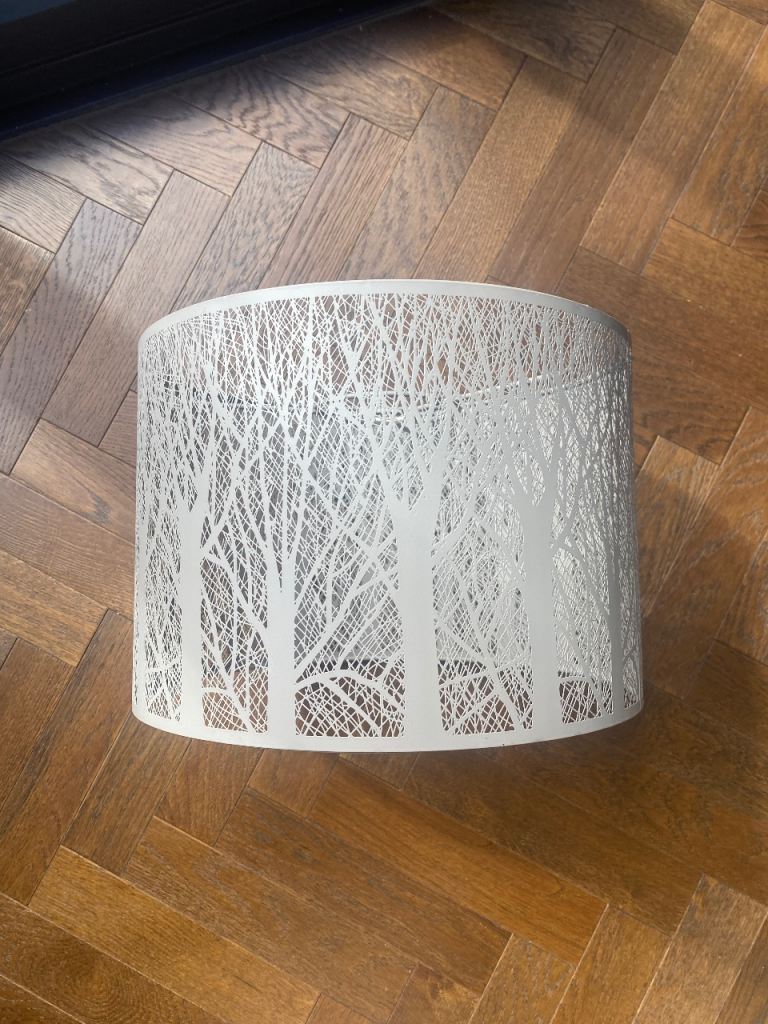 John Lewis Metal Lampshade with tree design 