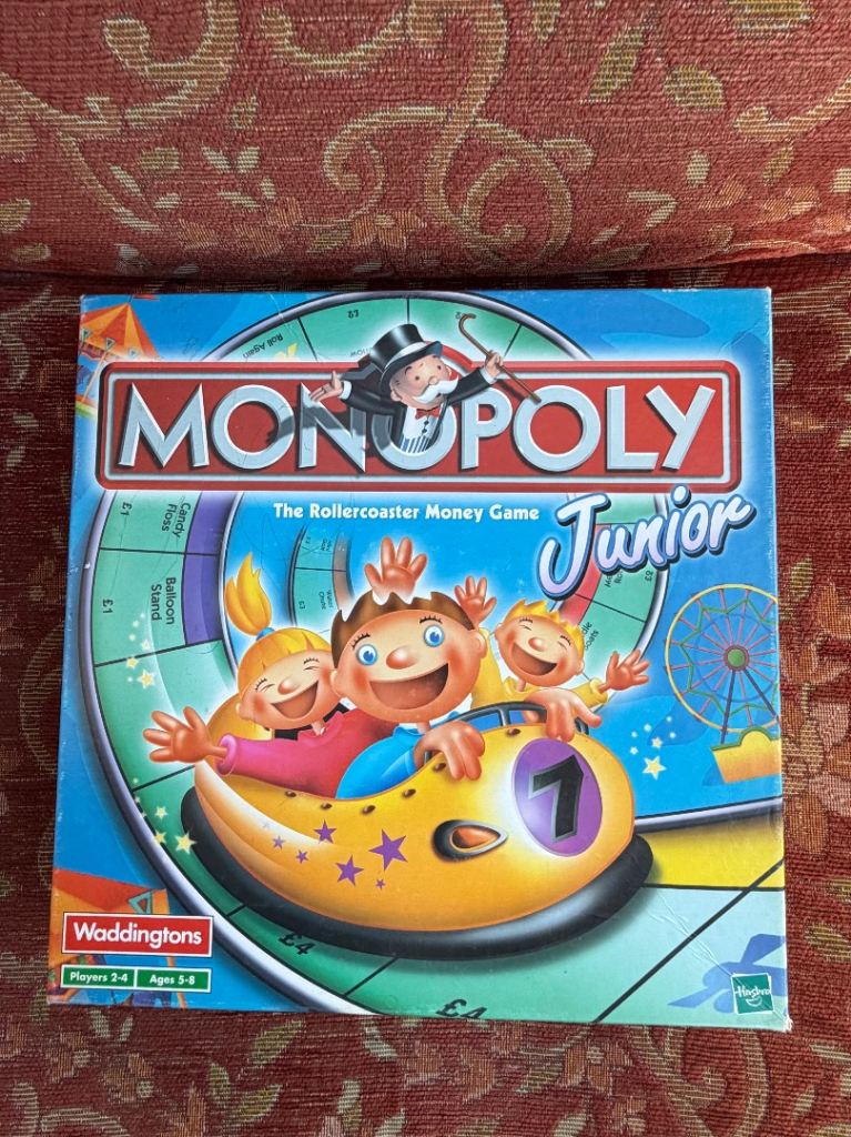 Monopoly junior board game new 