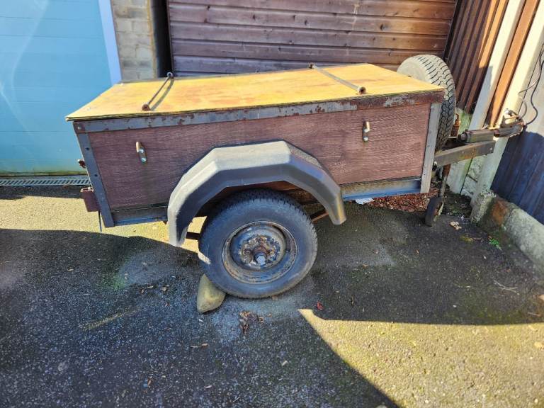 Strong lockable trailer