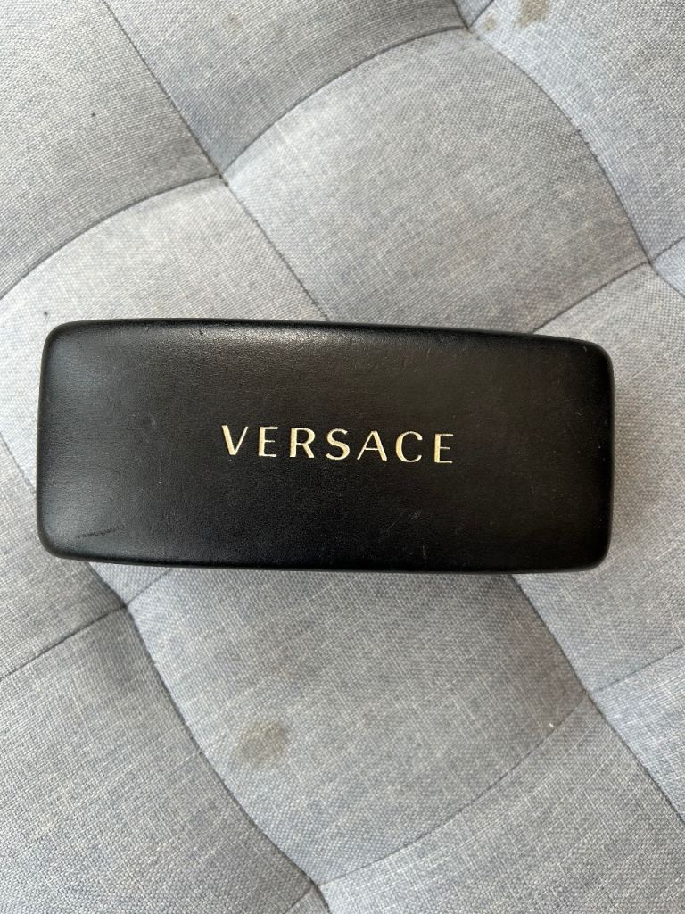 Versace Gold Aviator Sunglasses with Case