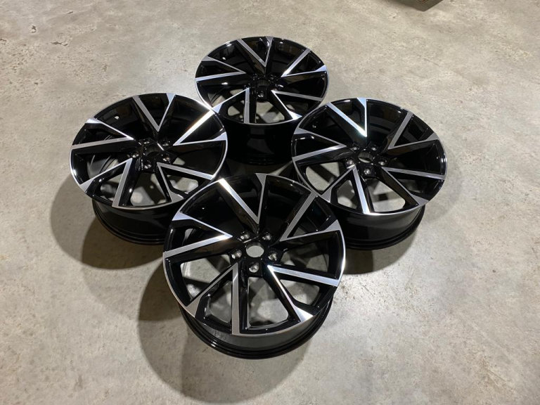 18 19" Skoda Vega Style wheels Octavia Scout superb A3 A4 A6 Q3 Q5 Golf Seat Leon Passat 5x112