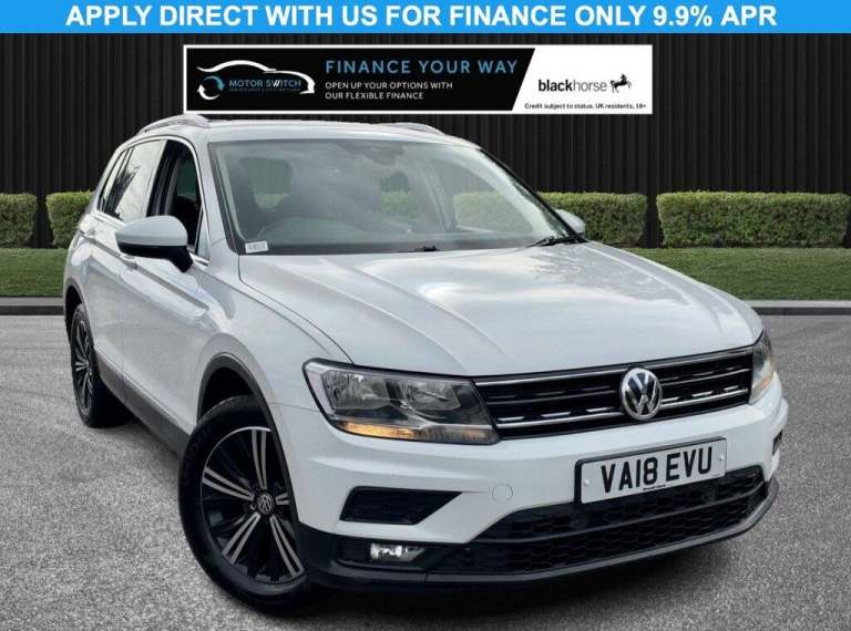 2018 18 VOLKSWAGEN TIGUAN 2.0 TDI SE NAVIGATION SUV 5DR DIESEL DSG 4MOTION EURO