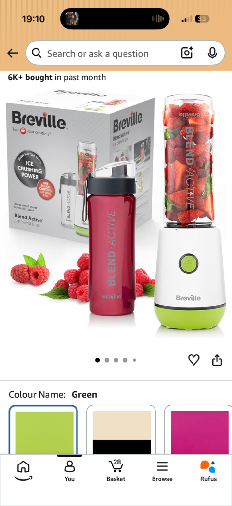 Breville Blend Active-Green