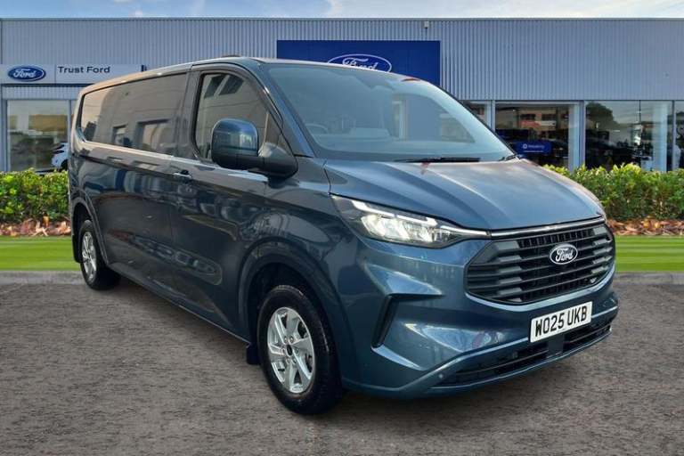 2025 Ford Transit Custom 280 Limited L2 LWB FWD 2.0 EcoBlue 136ps Low Roof, HEATED FRONT SEATS &a...