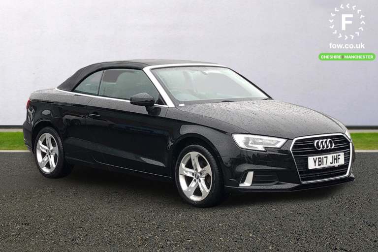 2017 Audi A3 1.4 TFSI Sport 2dr S Tronic Convertible PETROL Automatic