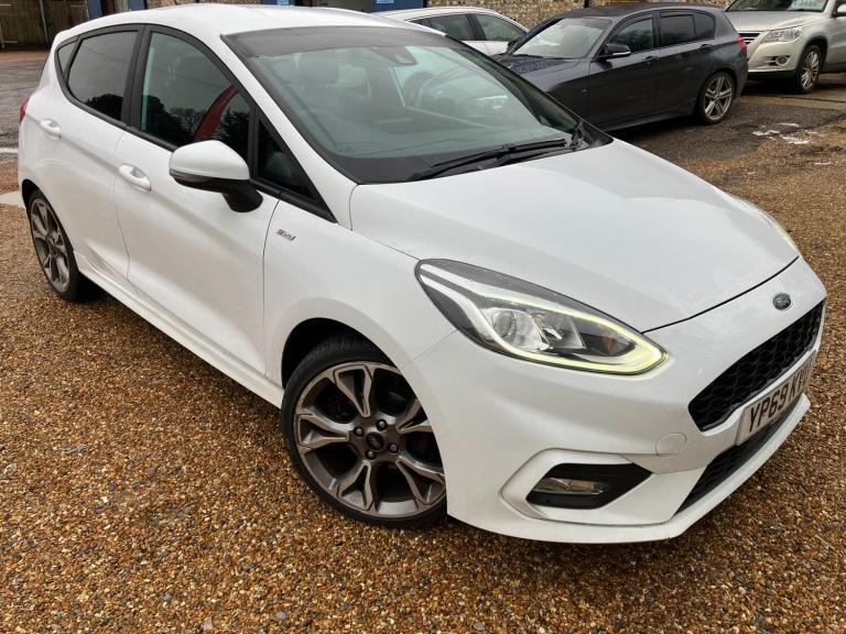 2019 Ford Fiesta 1.0 ST - Line. Petrol. Manual. Sporty, 5 Door. White. Px Swap