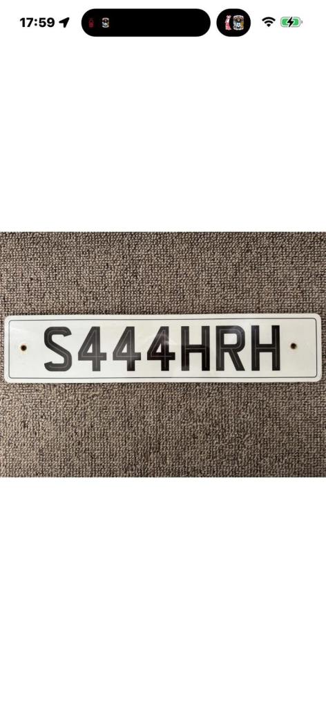 Private Number Plate 