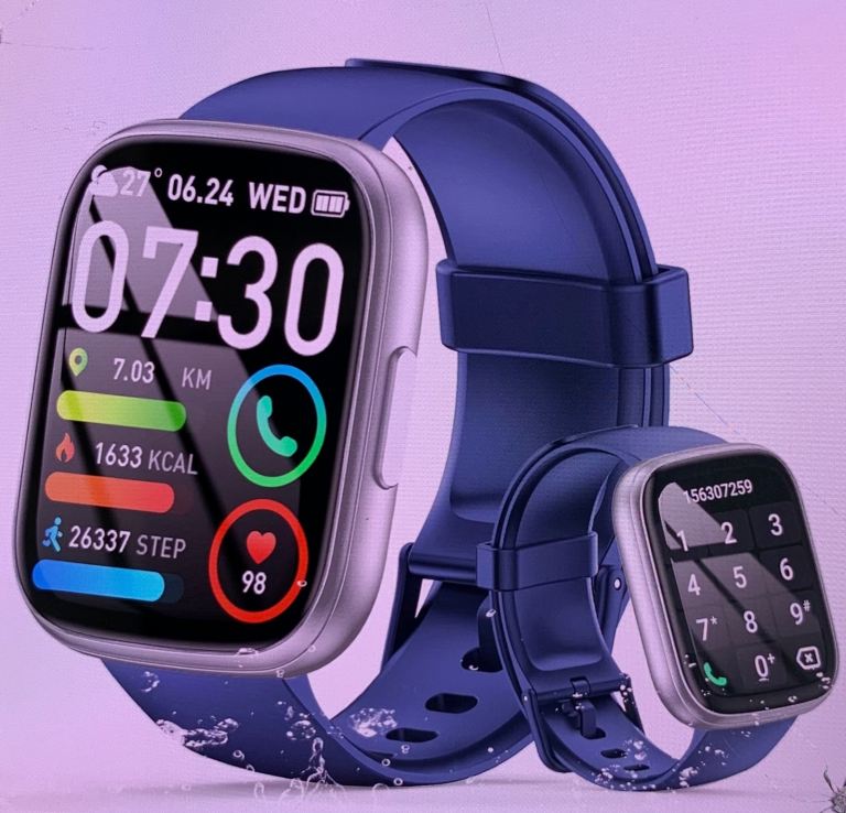 Smart Watch for Men Women Answer/Make Call, 1.95" HD Fitness Watch with Heart Rate