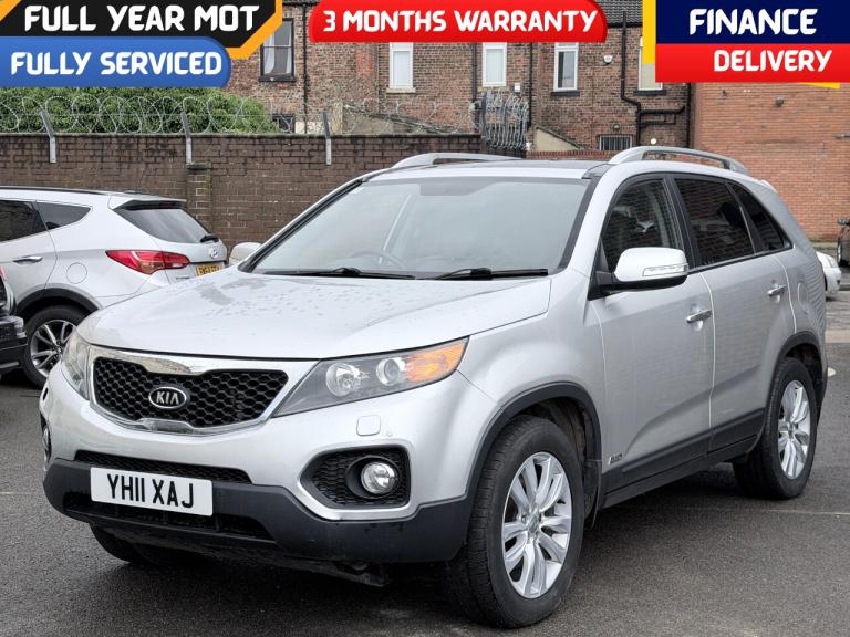 2011 Kia Sorento 2.2 CRDi KX-3 5dr Auto DIESEL SUNROOF CAMERA 7 SEATER HEATED LEATHER SEAT  ESTAT...