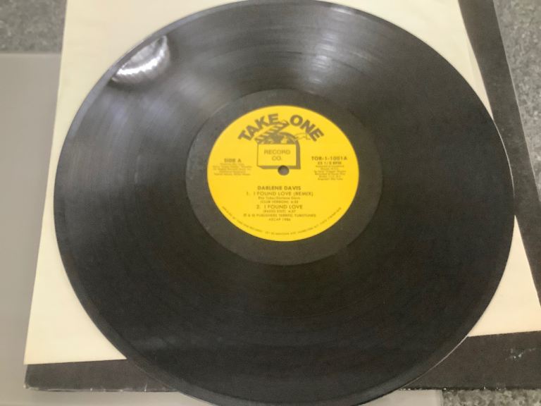 Darlene Davis  “I found love” 12” vinyl 