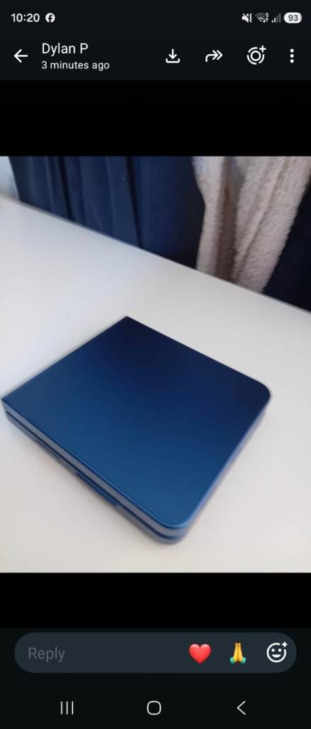 Samsung Galaxy Z Flip 7 Blue - As Good As New