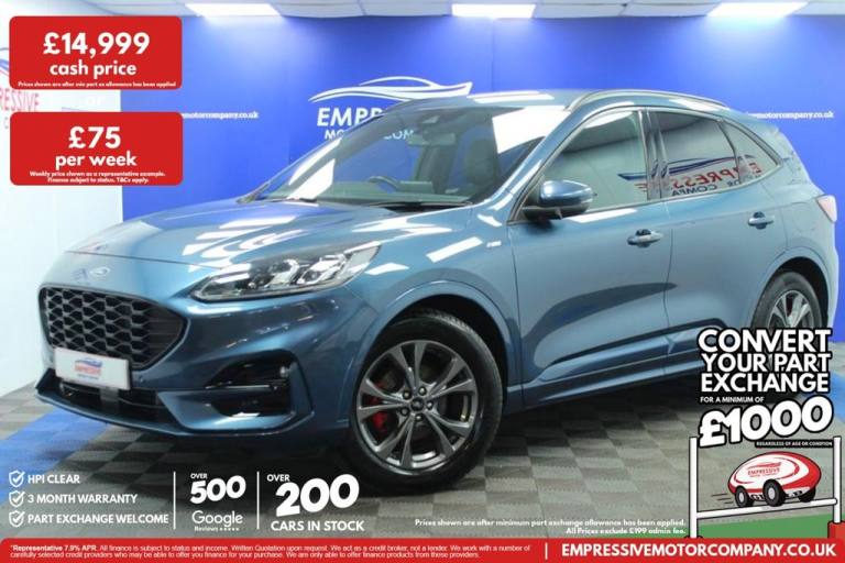 2021 70 FORD KUGA 1.5 ECOBLUE ST-LINE EDITION SUV 5DR DIESEL MANUAL EURO 6 (S/S)