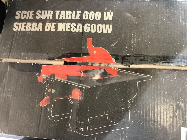 New 600W Table Saw - Still Boxed
