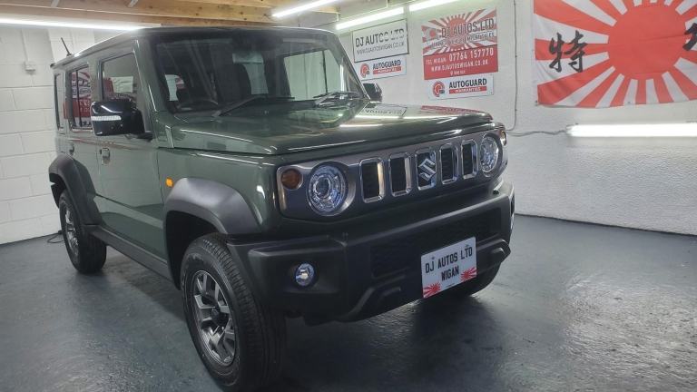 Suzuki jimny nomade 1.5 auto 4wd green new japanese import delivery miles 2025