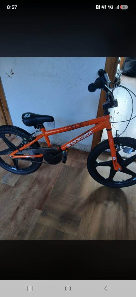 Skyway Orange Kids BMX Bike – Good Condition