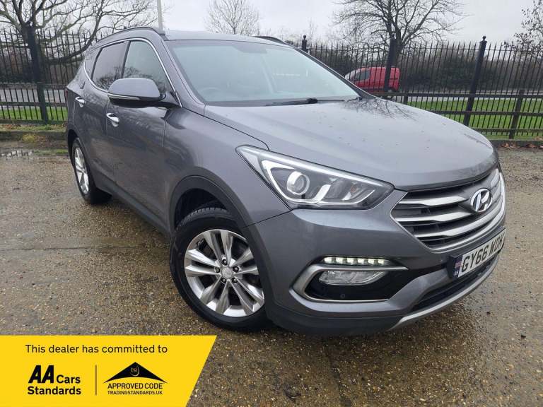 2016 Hyundai Santa Fe 2.2 CRDi Blue Drive Premium 4WD Euro 6 (s/s) 5dr (7 Seat) ESTATE Diesel Manual