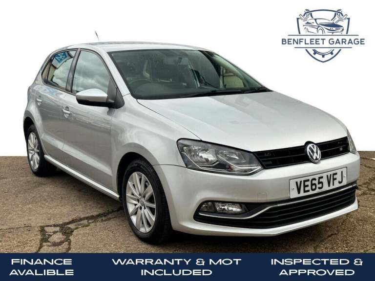 2016 Volkswagen Polo 1.0 BlueMotion Tech SE Euro 6 (s/s) 5dr HATCHBACK Petrol Manual