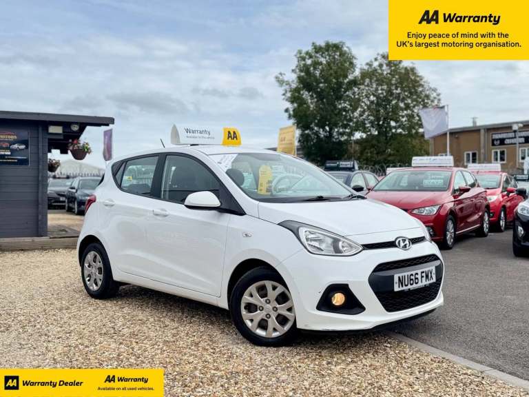 2016 Hyundai i10 1.0 SE 5dr HATCHBACK Petrol Manual