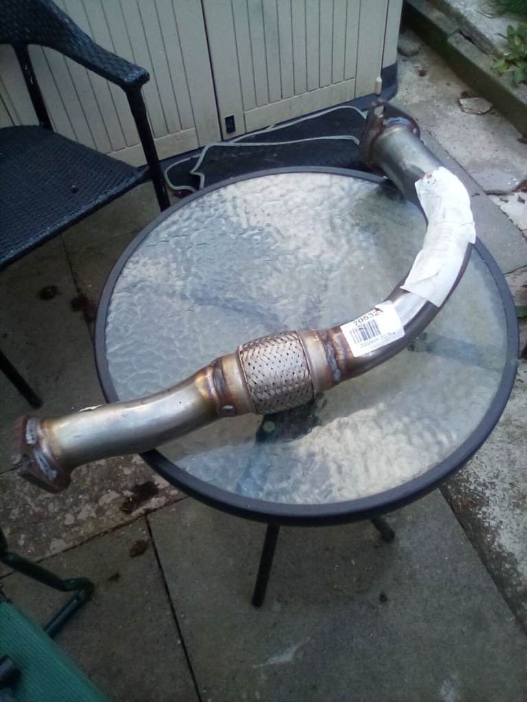 Kia sportaage front pipe with gasket