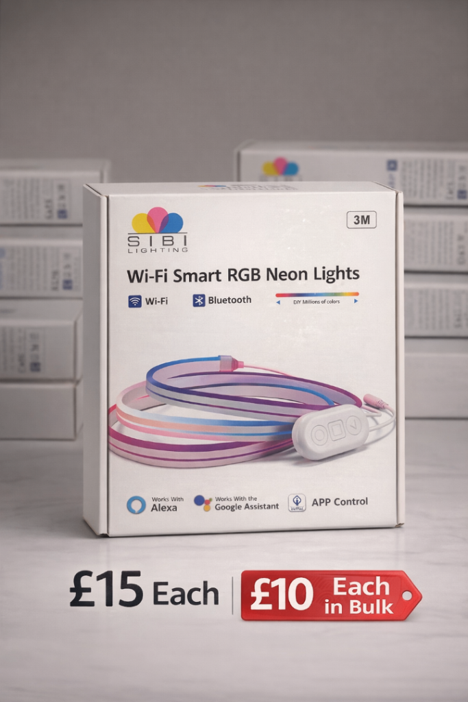 Wi-Fi Smart RGB Neon LED Lights 3M