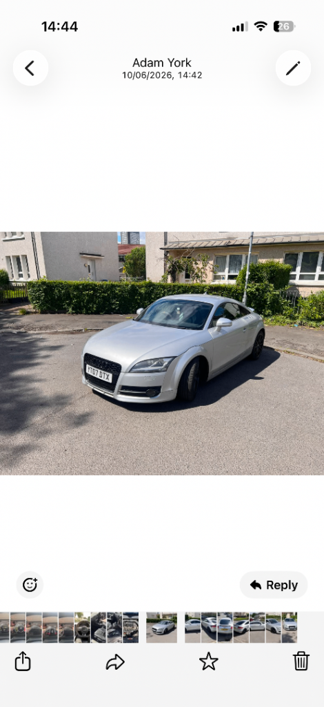 Audi tt 2.0 tfsi 